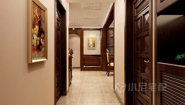 123㎡/三室兩廳一衛(wèi)/美式