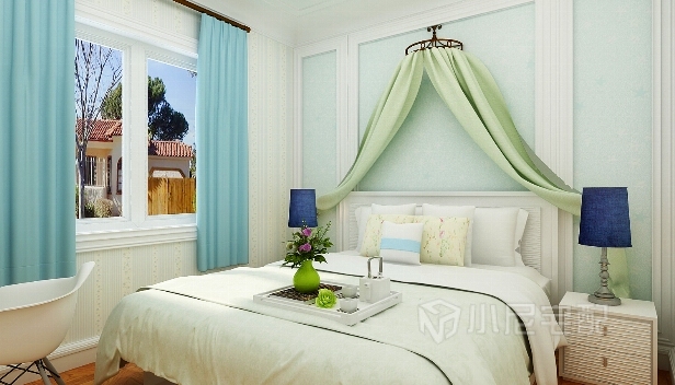 130㎡/三室兩廳一衛(wèi)/田園