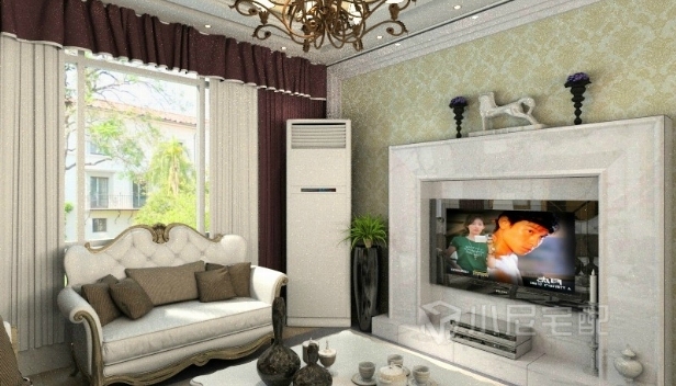 75㎡/兩室兩廳一衛(wèi)/歐式