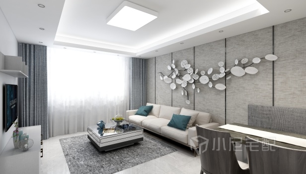 90㎡/三室兩廳一衛(wèi)/現代