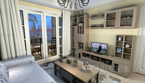 84㎡/兩室兩廳一衛(wèi)/中式