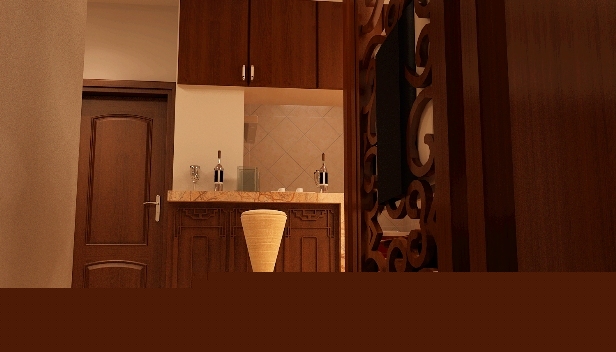 96㎡/兩室一廳一衛(wèi)/現(xiàn)代