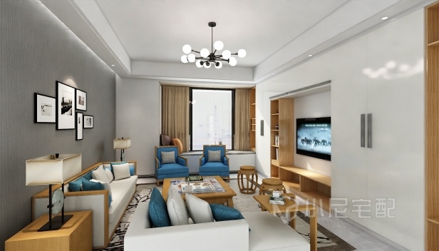 145㎡/三室兩廳兩衛(wèi)/簡約