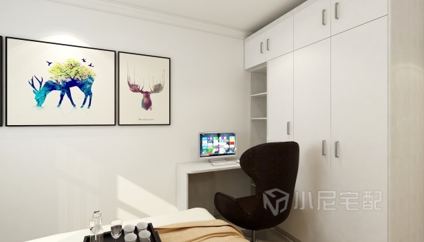 52㎡/一室一廳一衛(wèi)/簡(jiǎn)約