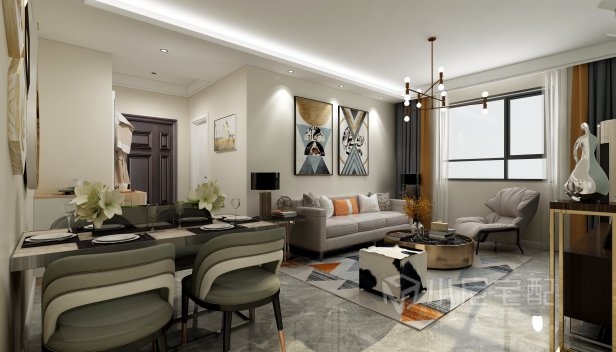 115㎡/三室兩廳一衛(wèi)/現(xiàn)代