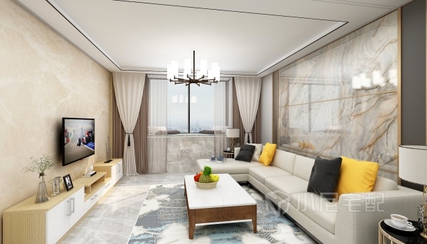 128㎡/三室兩廳兩衛(wèi)/現(xiàn)代