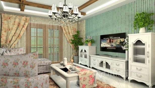 82.53㎡/三室一廳兩衛(wèi)/田園