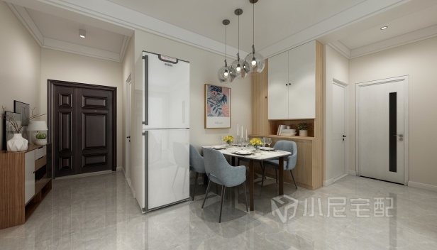 105㎡/兩室兩廳一衛(wèi)/現(xiàn)代