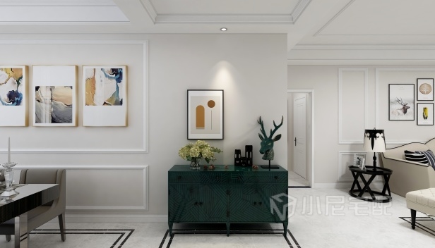 120㎡/三室一廳兩衛(wèi)/簡約