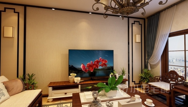 120㎡/兩室一廳一衛(wèi)/中式