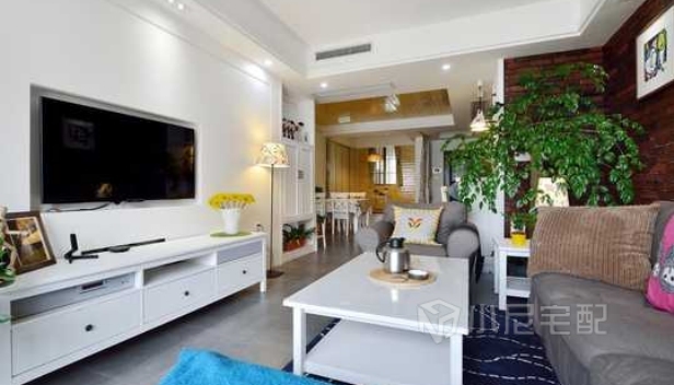 110㎡/兩室兩廳兩衛(wèi)/田園