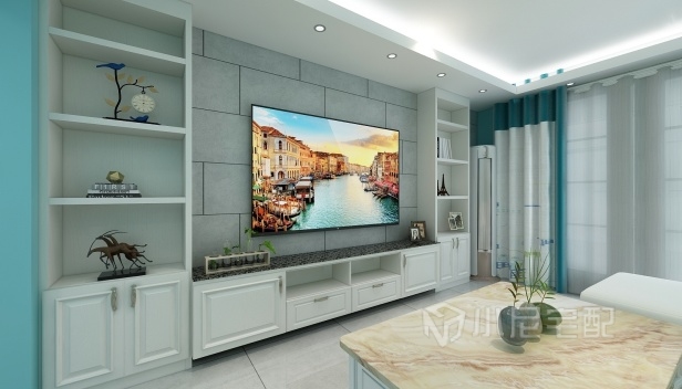 120㎡/三室兩廳兩衛(wèi)/美式