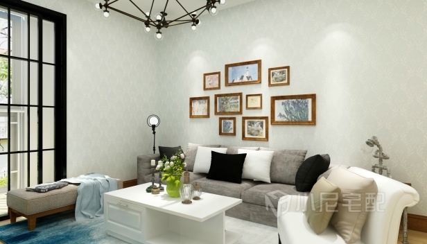 80㎡/兩室一廳一衛(wèi)/田園