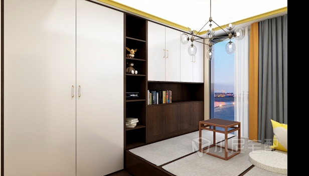 86.369㎡/兩室一廳兩衛(wèi)/地中海