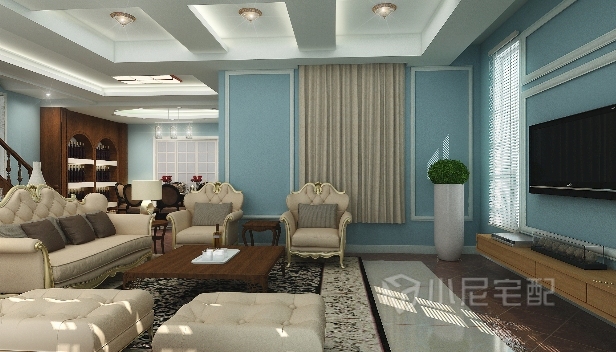 178㎡/三室兩廳兩衛(wèi)/混搭