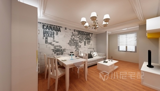 180㎡/兩室一廳一衛(wèi)/現(xiàn)代