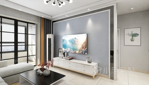 100㎡/三室兩廳兩衛(wèi)/現(xiàn)代