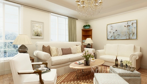 130㎡/三室一廳兩衛(wèi)/簡約