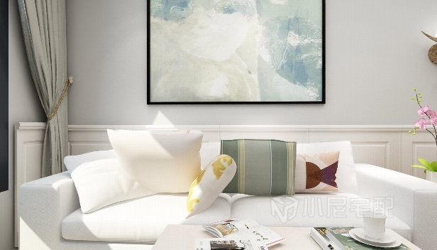 50㎡/一室一廳一衛(wèi)/美式