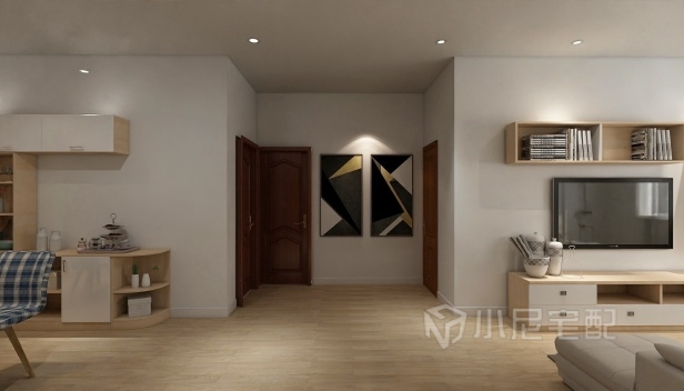 80㎡/兩室兩廳一衛(wèi)/現(xiàn)代