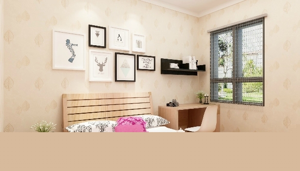 80㎡/兩室一廳一衛(wèi)/簡約