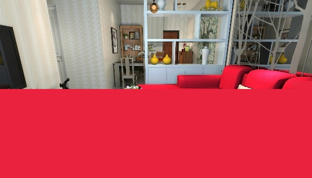 65㎡/兩室一廳一衛(wèi)/混搭