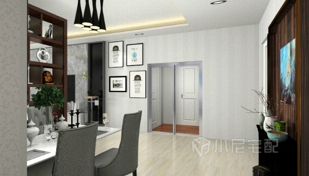 118㎡/三室兩廳兩衛(wèi)/混搭